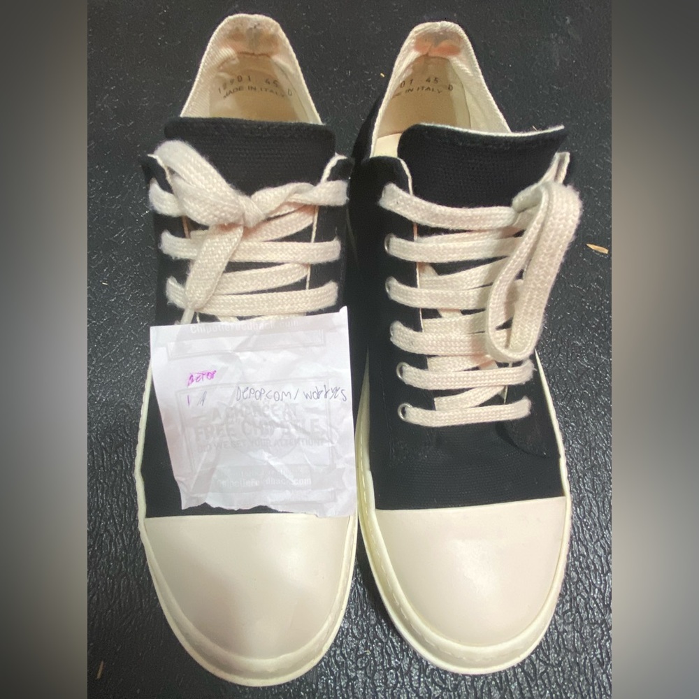 rick owens drkshdw lows